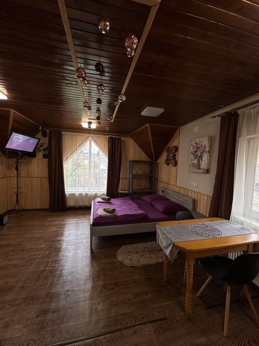 Будиночок в Карпатах з чаном / Проживання Котедж / Драгобрат Буковель