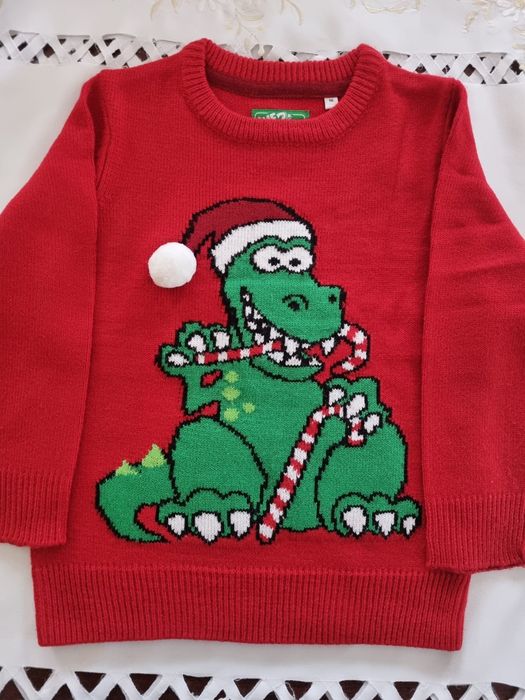 Sweter świąteczny rozm.116