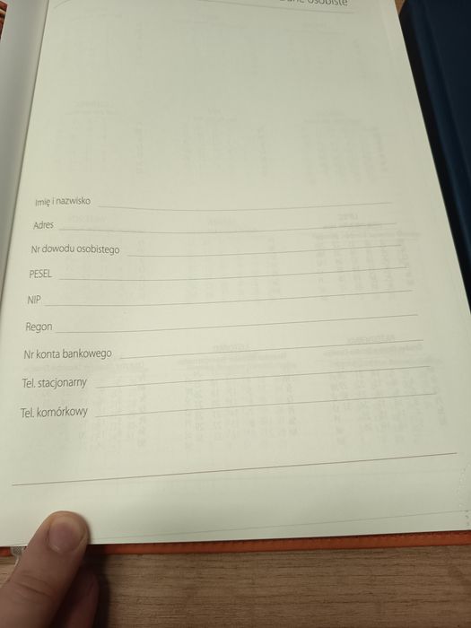 Kalendarz książkowy A4 dzienny na 2026  rok