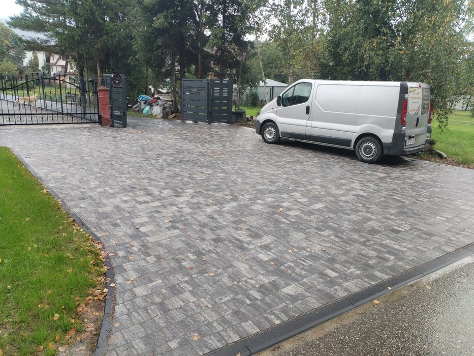 Brukarstwo, układanie kostki brukowej, prace ziemne , koparka 3.5 t