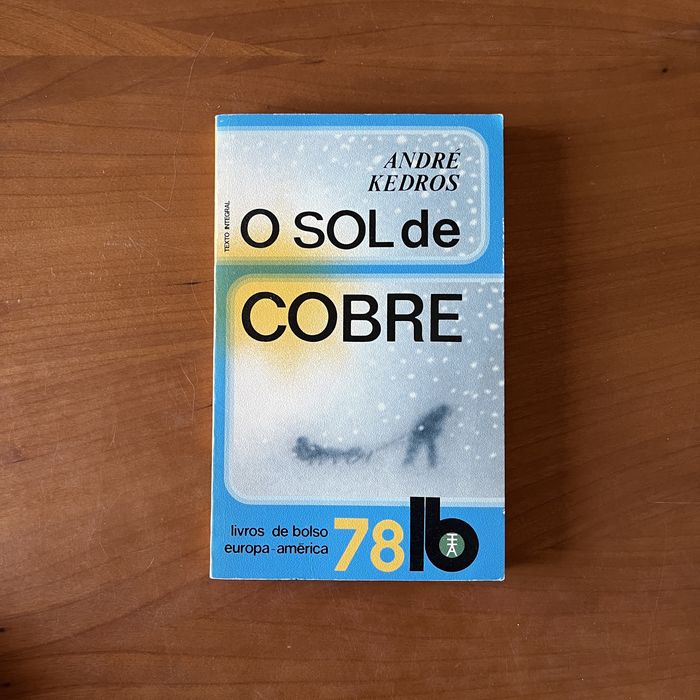 André Kedros - O Sol de Cobre (envio grátis)