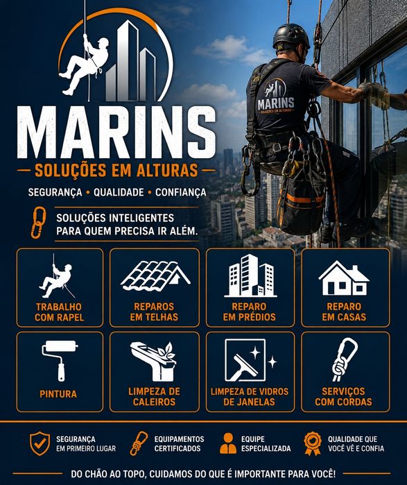 Serviço com cordas