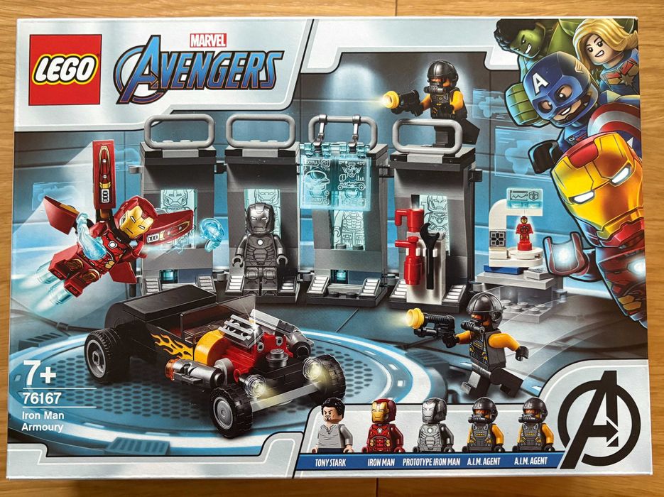 LEGO 76167 Marvel Super Heroes - Zbrojownia Iron Mana