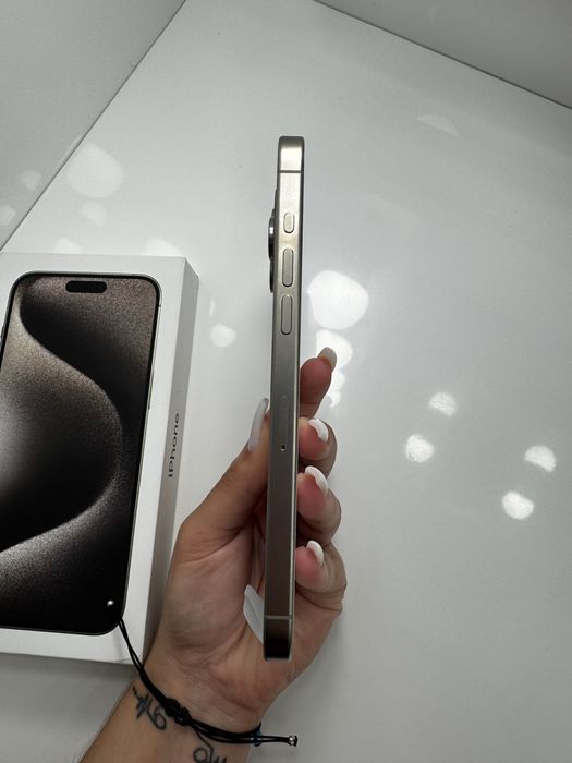 iPhone 15 Pro Max Natural Titanium 512GB NOVO PARA VIR BUSCAR HOJE
