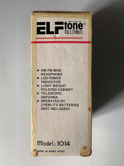 Vintage AM/FM Foldable Headphone Radio