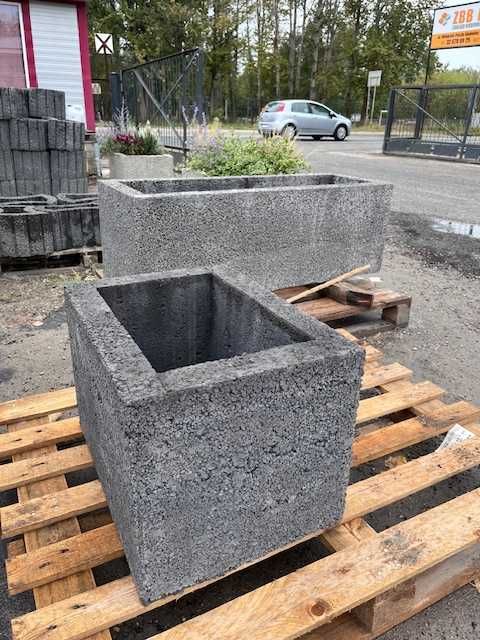 Donica keramzyto-betonowa gazon kwietnik klomb donice