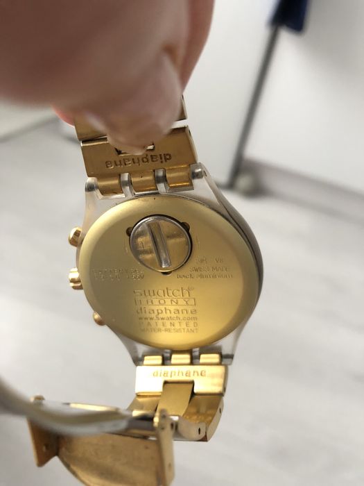 Часи Swatch Irony Diaphane оригінал