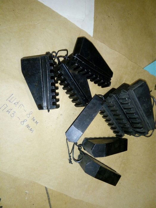 Кулачки прямые к токарному патрону ф160, ссср