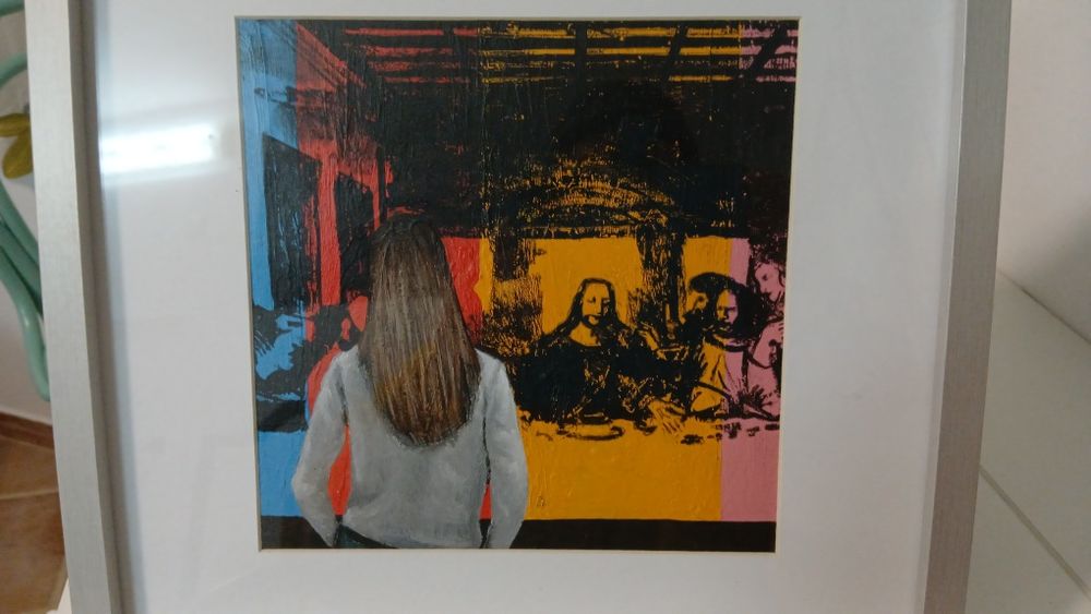 Pintura em acrilico