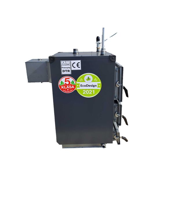 Piec Kocioł 5kw do 55m2 Węgiel Drewno +Miarkownik termometr GRATIS