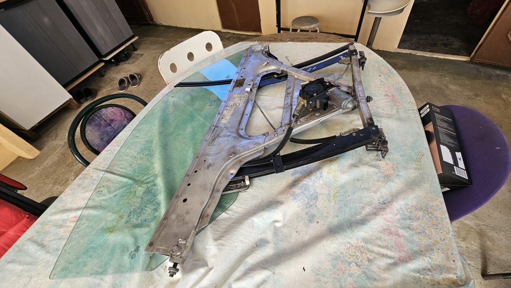 Elevador completo vidro esquerdo audi tt 8n mk1 coupe