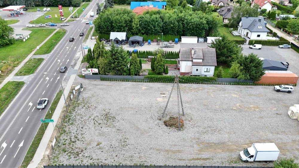 Plac Dzialka Parking 30a utwardzona do wynajecia Ploskie 14 Zamosc