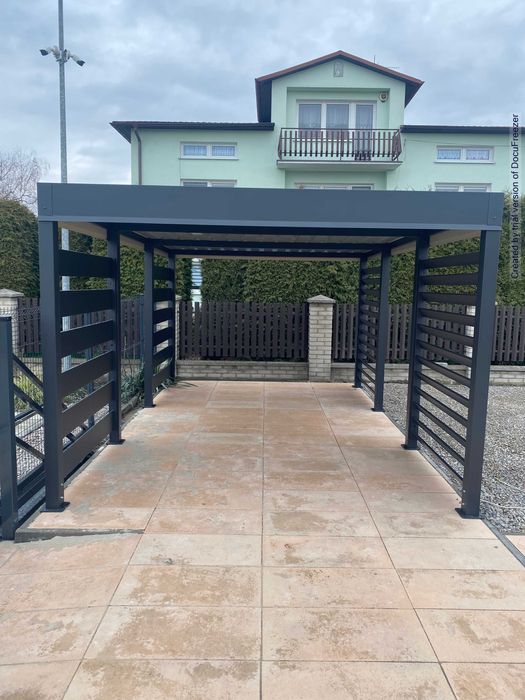 Wiata samochodowa,garażowa,zadaszenie auta carport Basic-S na wymiar