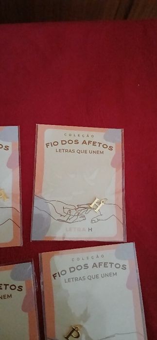 Letras Fio dos Afetos, embaladas