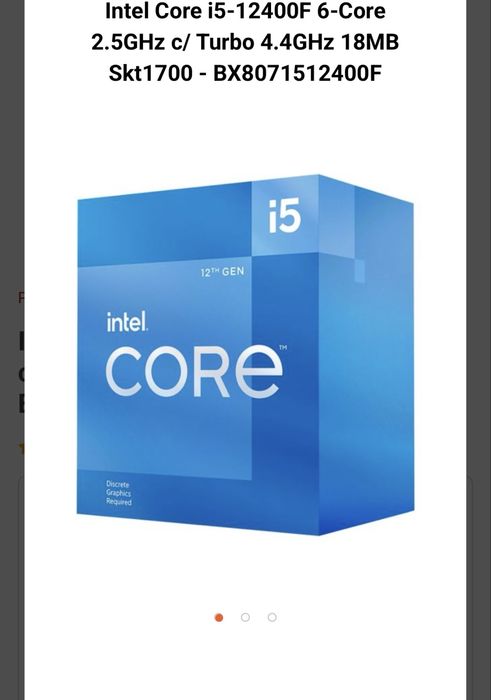 Intel Core i5-12400F