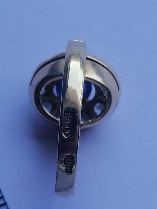 Серьги ссср 585 Одесса бриллиант