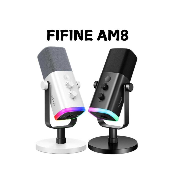 Мікрофон Fifine AM8 Динамічний Геймерський Ampligame