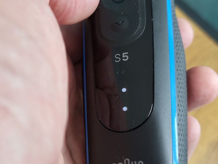 Braun Series 5 51-R1000s Golarka foliowa Czarny, Niebieski