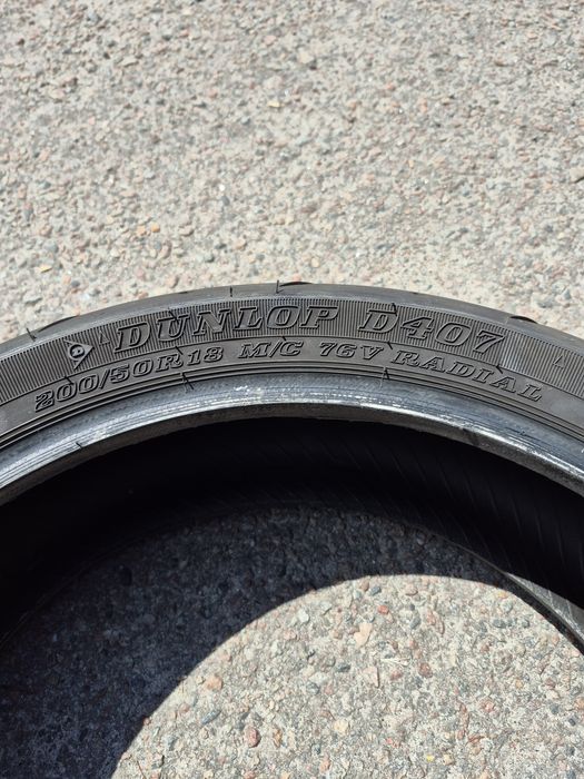 Dunlop D407 200/50 R18 M/C 76V