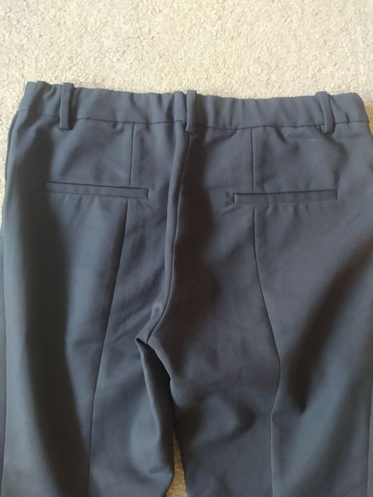 Spodnie materiałowe eleganckie Slim Fit cygaretki rurki Zara