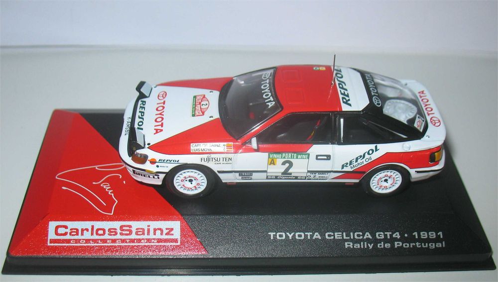 Altaya/Ixo - Toyota Celica GT-4 - Vencedor Rally de Portugal 1991 - Carlos Sainz