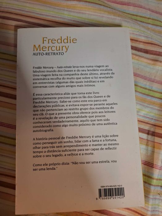 Livro freddie mercury