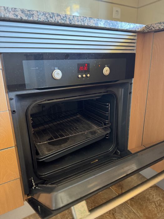 Forno + Placa + Exaustor