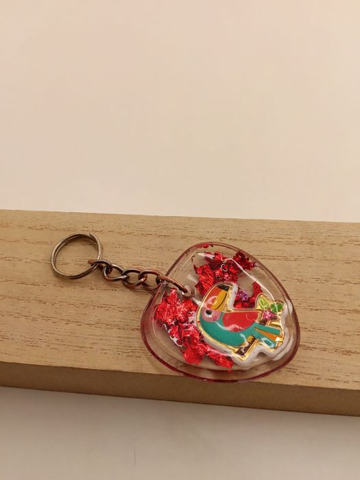 Brelok „Tropikalne Serce” — Jedyny Egzemplarz