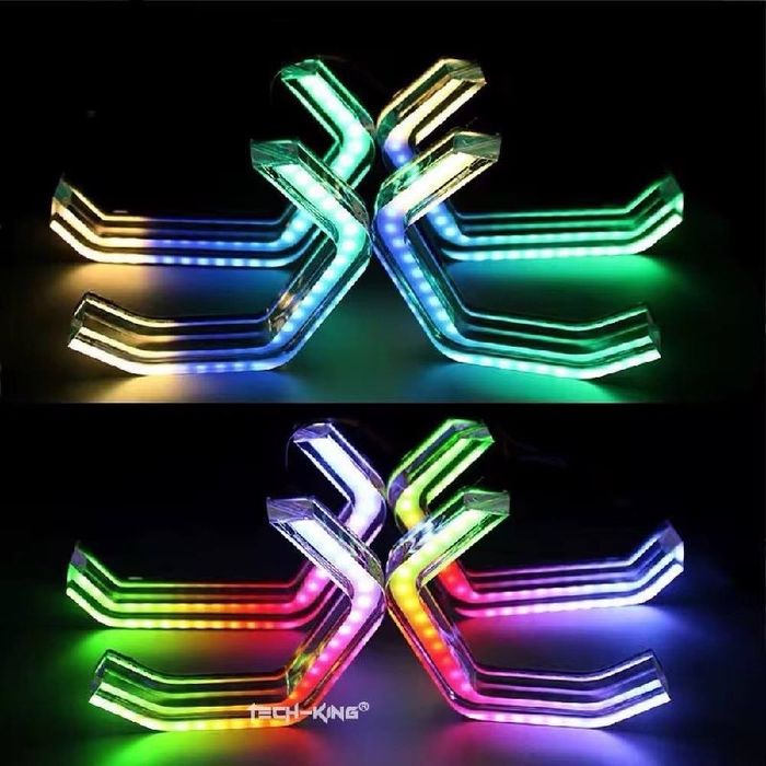 Ангельские глазки RGBW Iconic Crystal Angel Eyes BMW