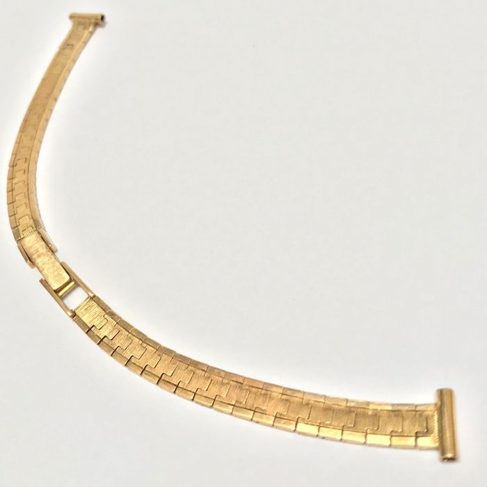 Złota bransoletka damska do ZEGARKA 750 18K 16cm ZJAWISKOWA