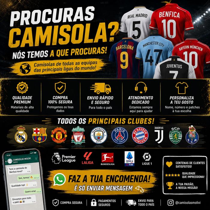 Camisolas desporto
