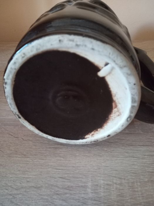 Stary kufel ceramiczny