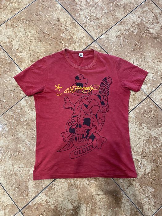футболка edhardy sk8 y2k