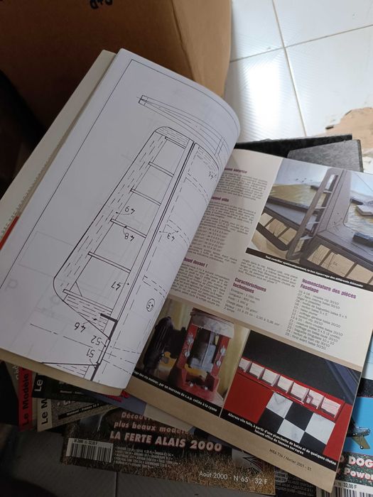 6 Revistas da MRA Le Modele Rèduit d´Avion