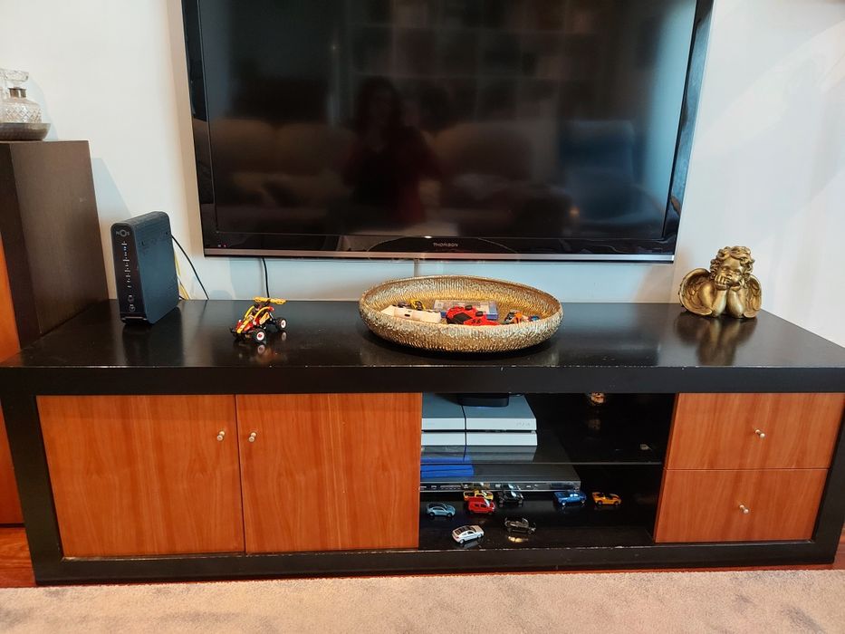 Moveis madeira sala/entrada