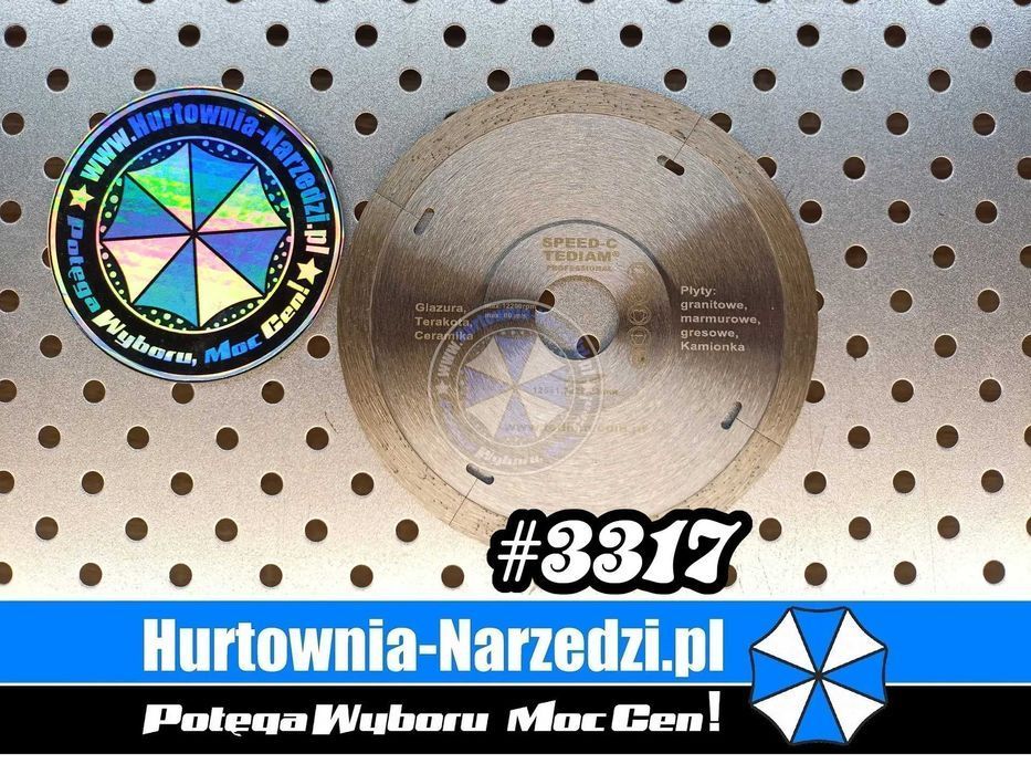 Tarcza diamentowa 125mm do gresu i ceramiki tarcza do płytek do kafli