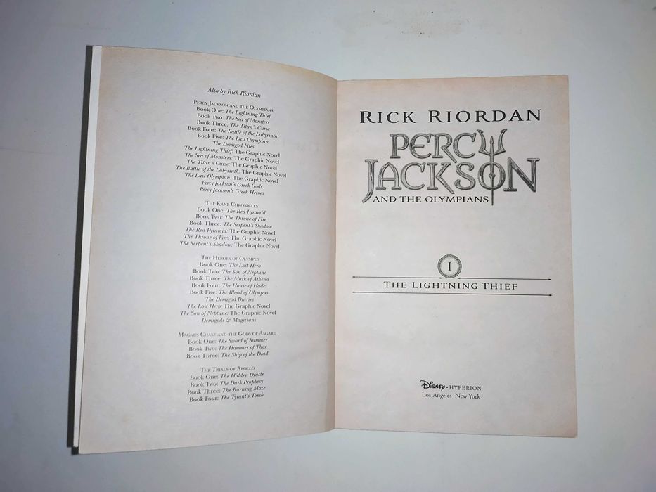 The Lightning Thief (Percy Jackson and the Olympians)