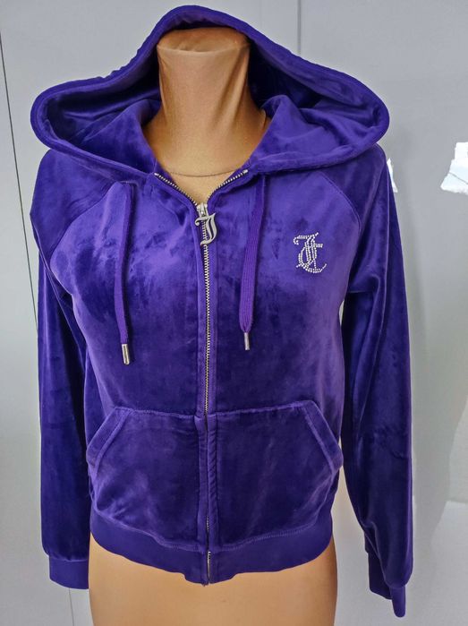 - Juicy Couture - Welurowa bluza r. XS / S