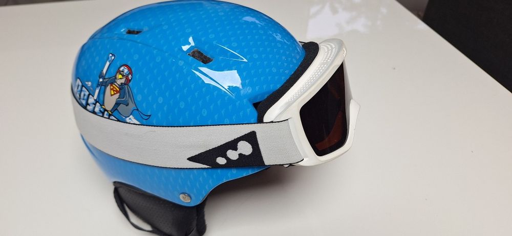 Kask narciarski ROSSIGNOL + gogle jak  NOWY