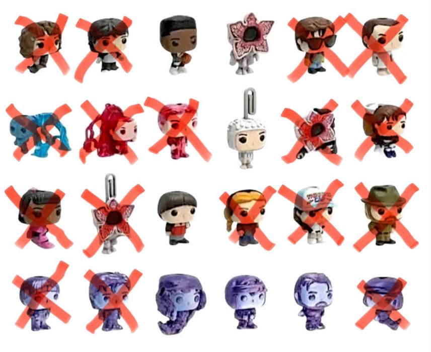 КУПУЮ фігурки ОСД/ ДД Кіндери Дивні Дива Funko POP