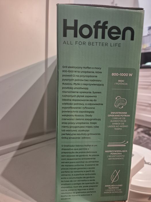 Nowy Grill elektryczny Hoffen