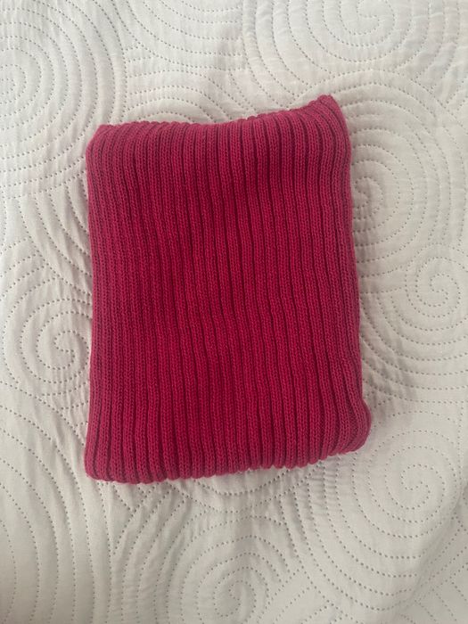Czapka i komin merino dla dziewczynki