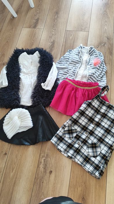 Paka zestaw ubrań dla dziewczynki rozmiar 98 2-3 lata buty Nike