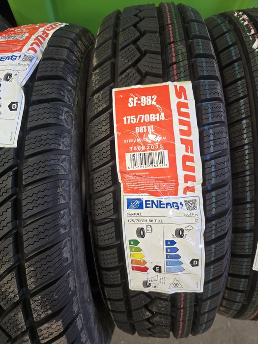 Nowe opony zimowe 175/70 R14 88T XL Sunfull Sf-982 m+s