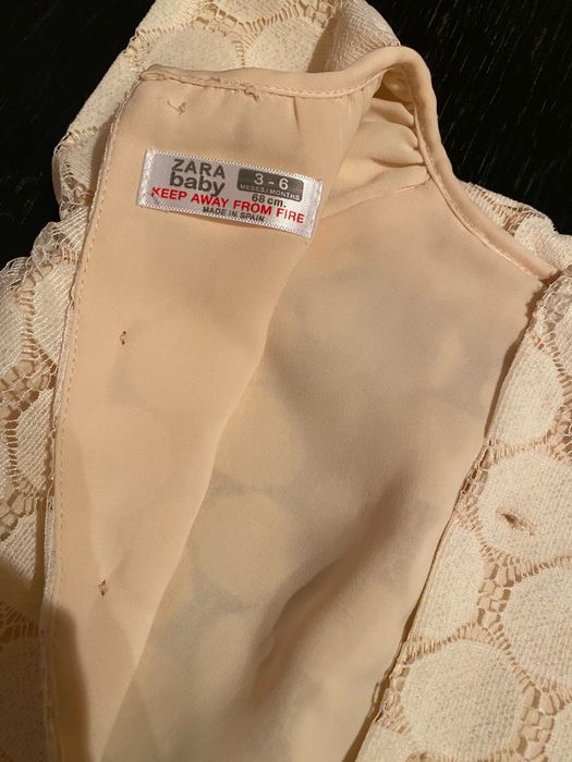 Sukienka dla dziewczynki Zara Baby 3-6 miesiące