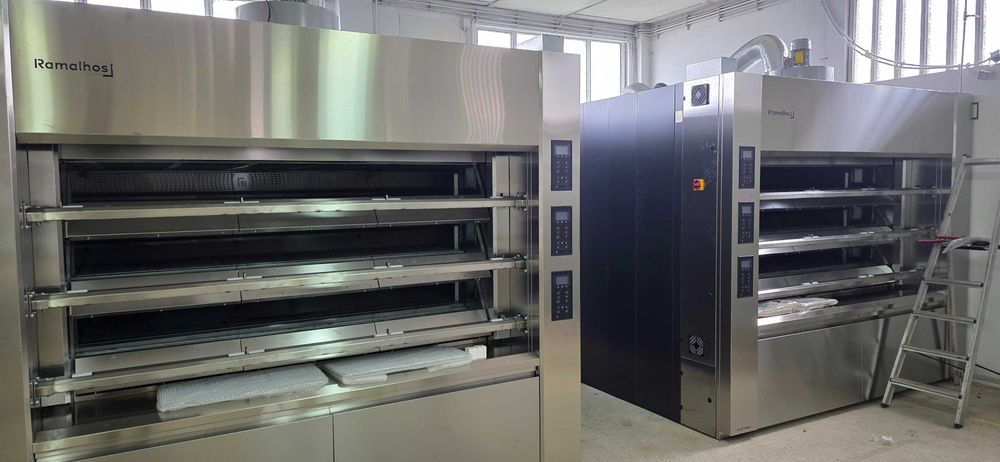 2 Fornos elétrico de 9m2 com 3 câmaras NOVO