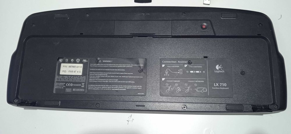 бездротова клавіатура Logitech LX710 з usb-receiver(867667-0112)