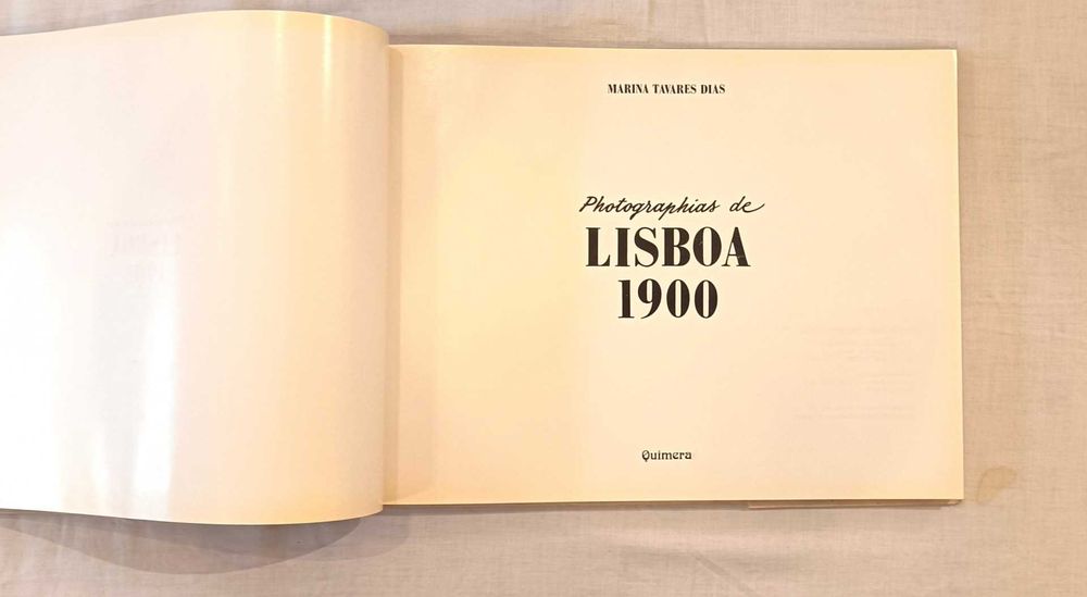 Livro - PHOTOGRAPHIAS DE LISBOA 1900