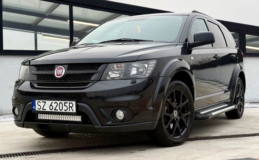 Fiat Freemont Black Code*2015r*2.0 170HP*4x4*7os*TV*Kamery*Alipne*Full