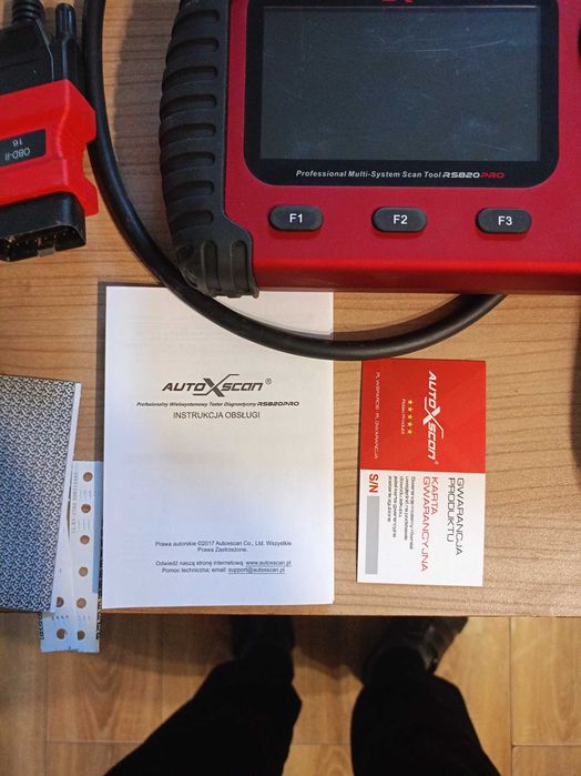 Sprzedam auto scan RS 820 pro